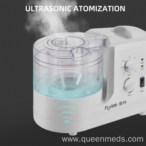 Portable Home and hospital use asthma ultrasonic nebulizer